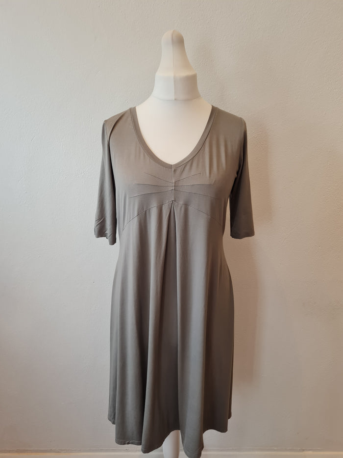 Marc Cain grey swing dress 12/14