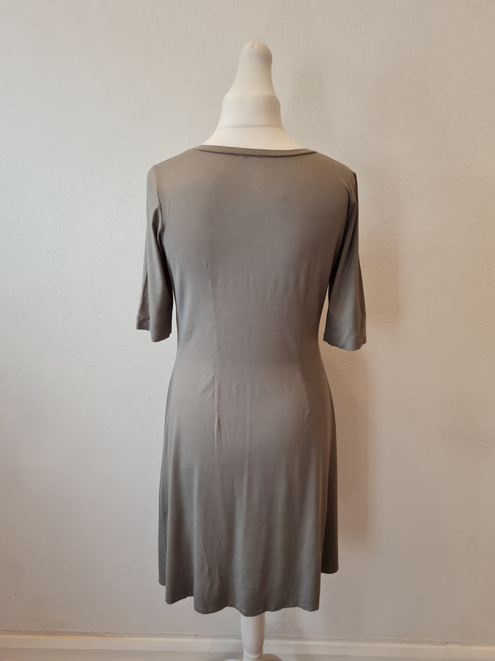 Marc Cain grey swing dress 12/14