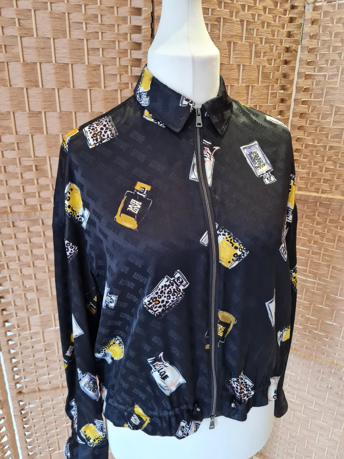 Marc Cain Perfume print Bomber M