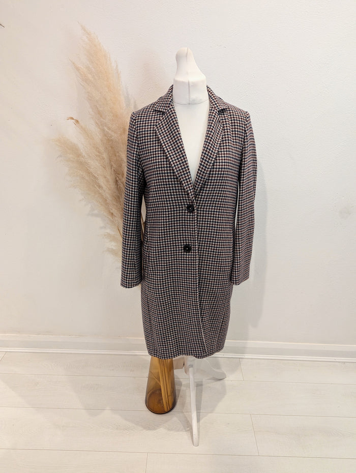 Marc O'Polo Hounds Tooth Coat S