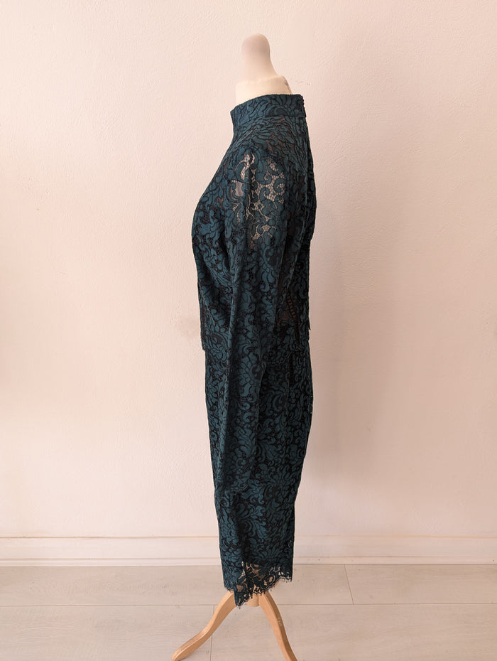 Marciano Green Lace 2 piece M