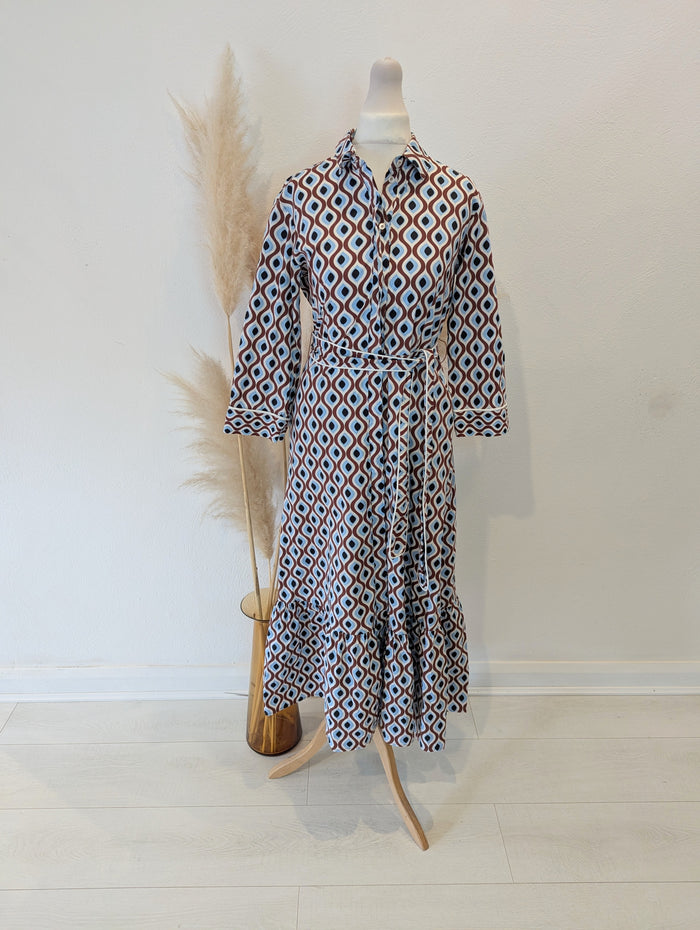 Marella Geo Print Dress 8