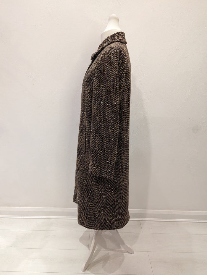 Marina Cairoli Tweed Coat 14/16