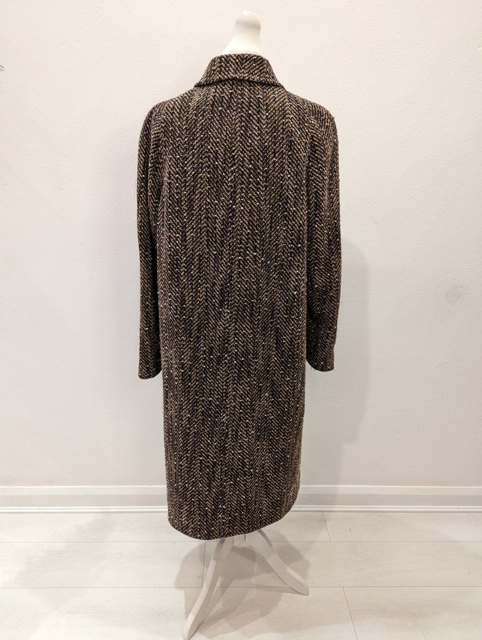 Marina Cairoli Tweed Coat 14/16