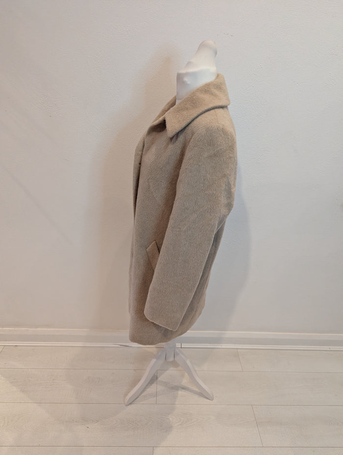Marks & Spencers Beige Coat 14