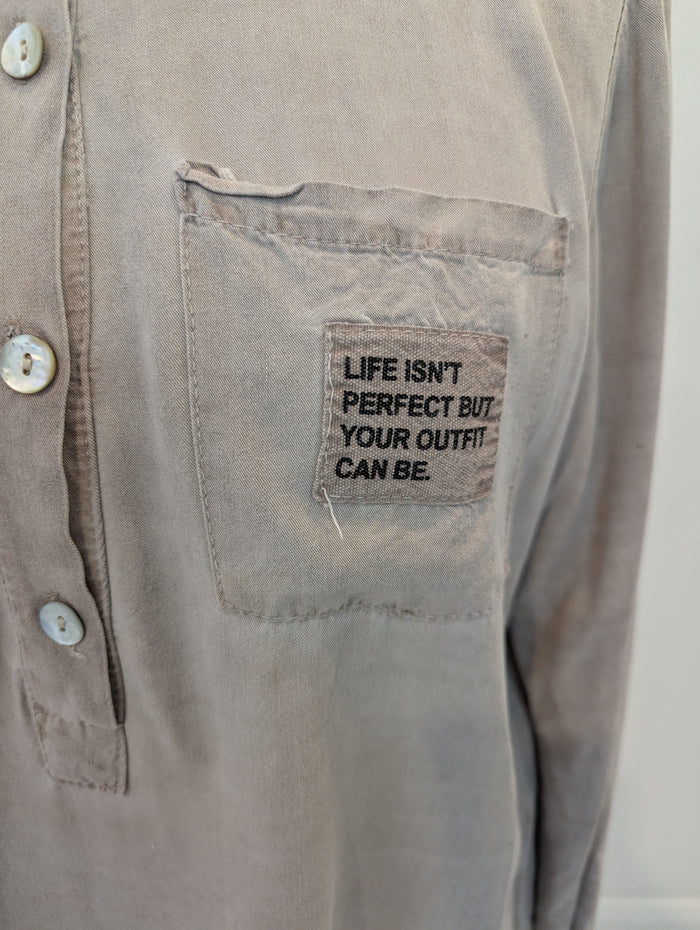 Marta Taupe Shirt S/M
