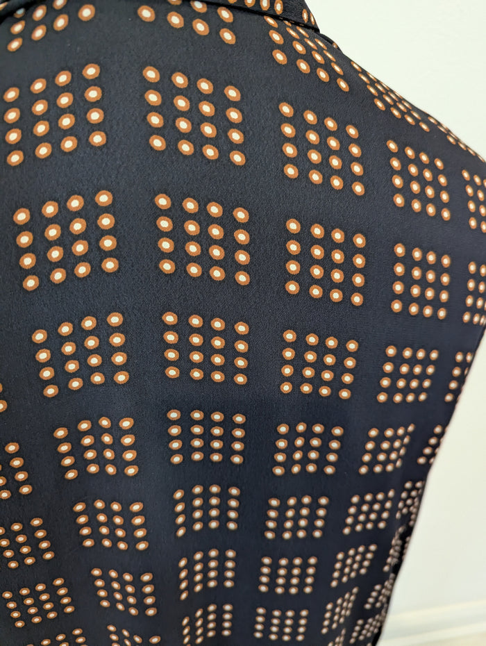 Massimo Dutti Black Spot Blouse 10