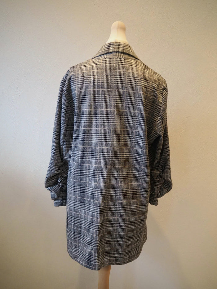 Max Studio Check Blazer Medium