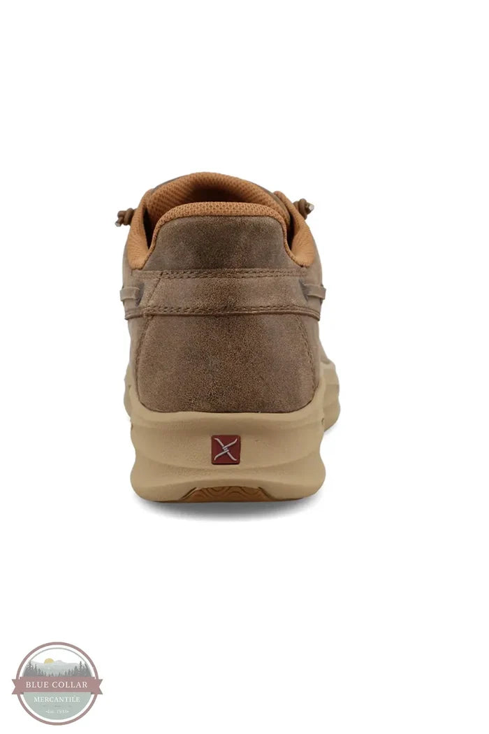 Twisted X MCAU017 Men's Feather X™ Casual Bomber Shoe back heel view