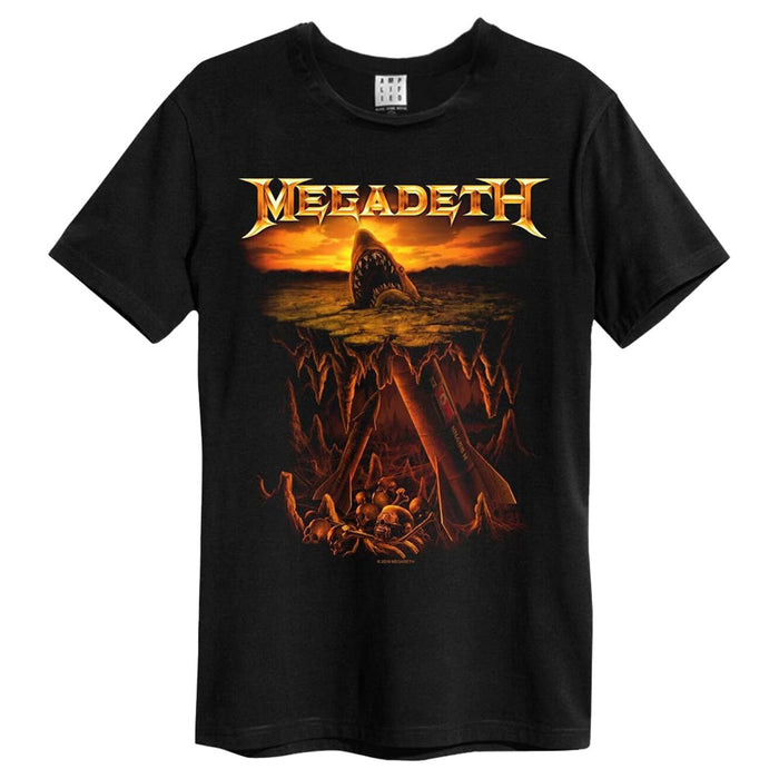 Megadeth T-Shirt - Shark Nukes Amplified