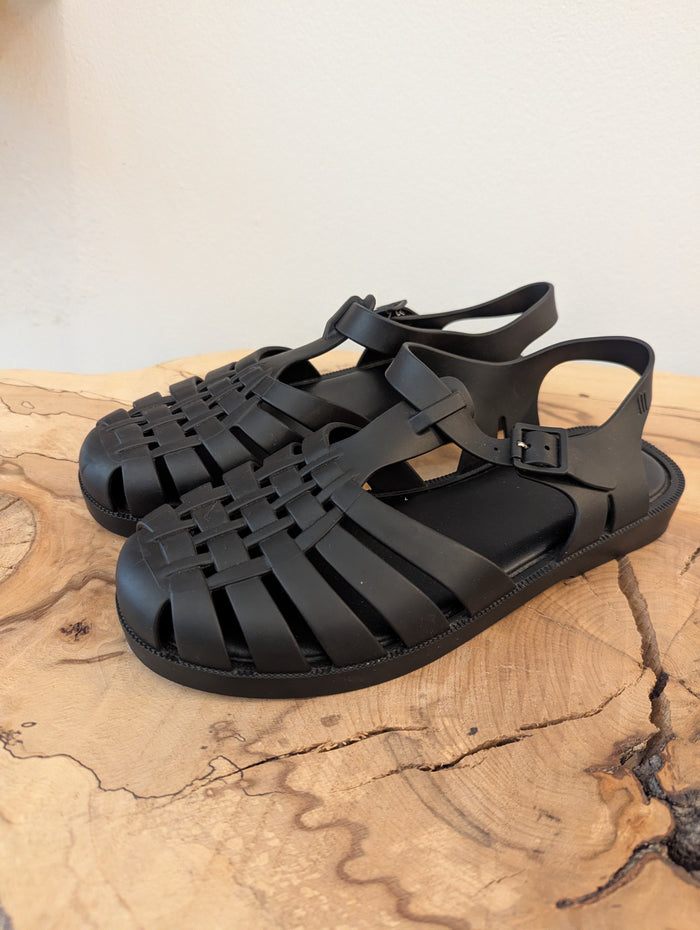 Melissa Black Jelly Shoes 6