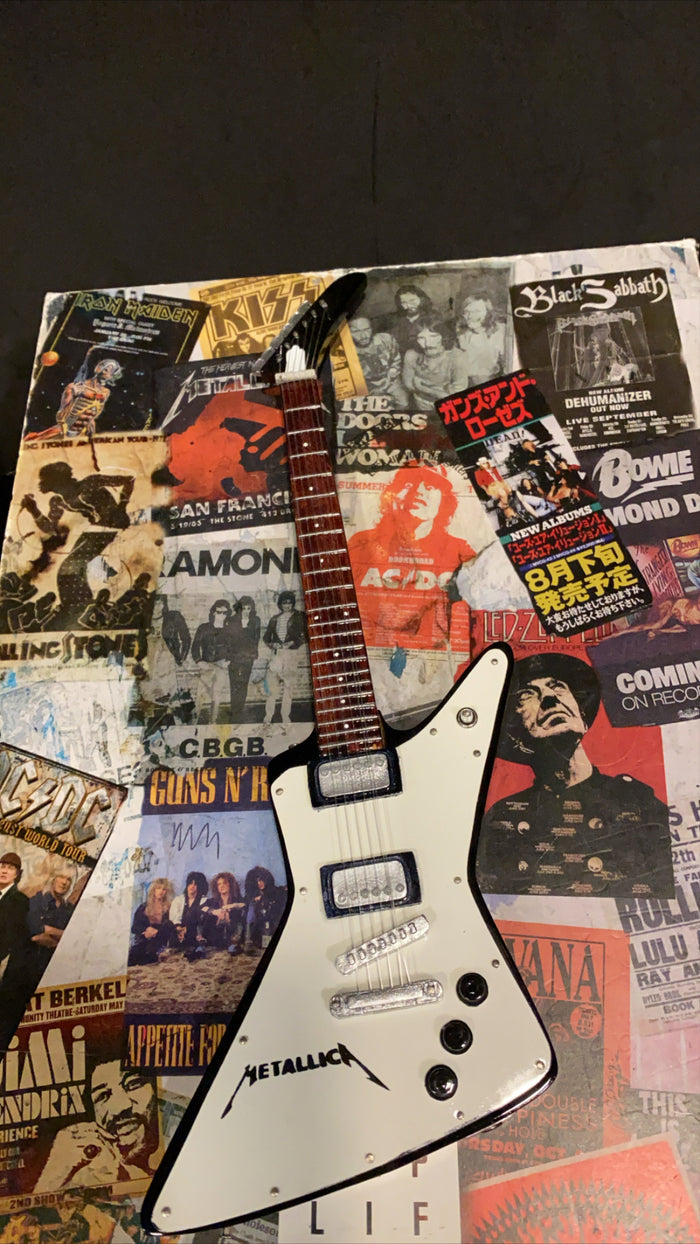 Metallica Miniature Guitar