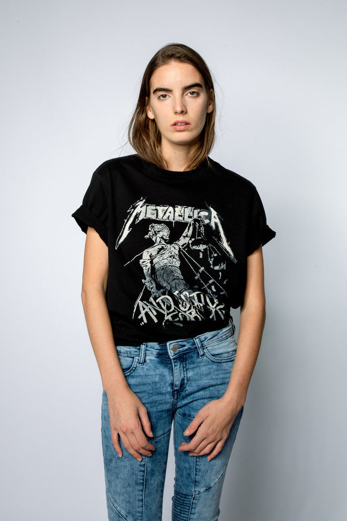 Metallica T-Shirt - Justice For All Amplified