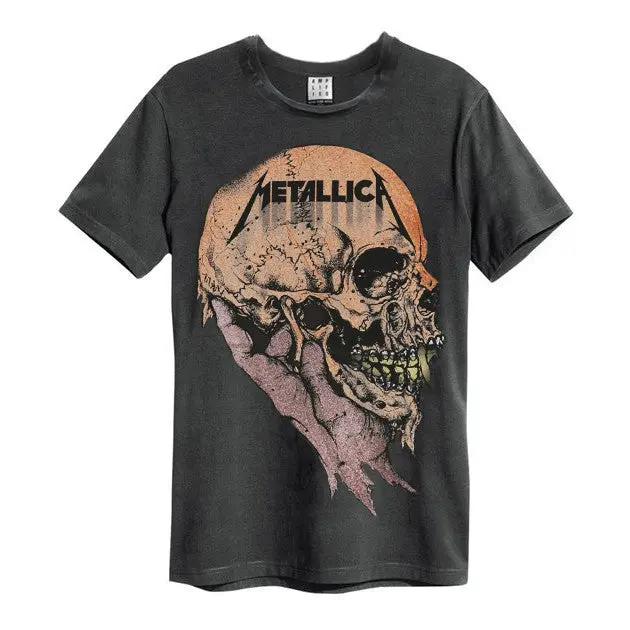 Metallica Sad But True Amplified charcoal Men's T-shirt