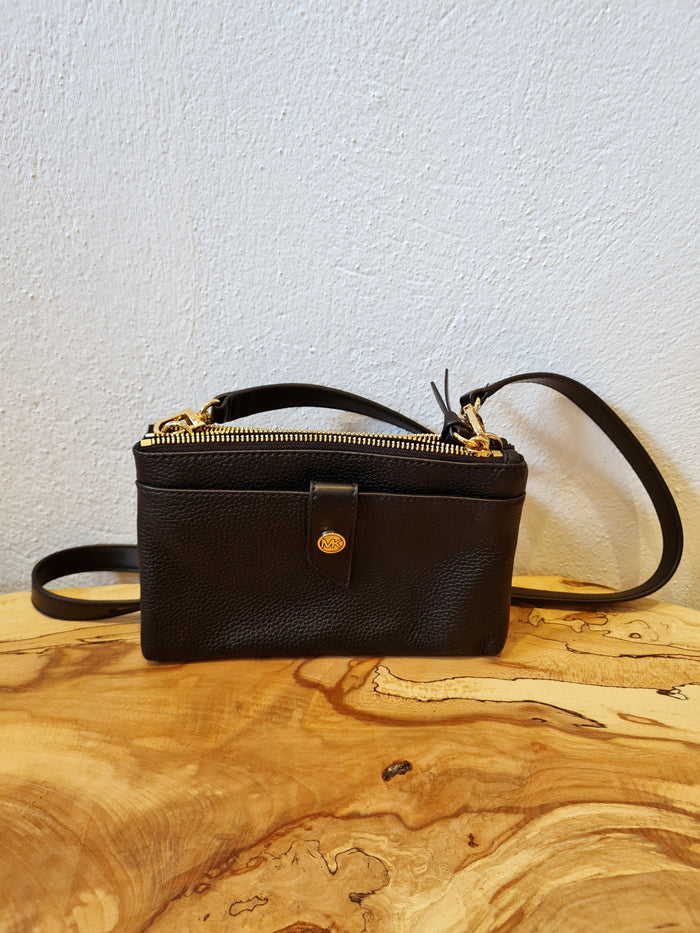 Michael Kors black crossbody bag