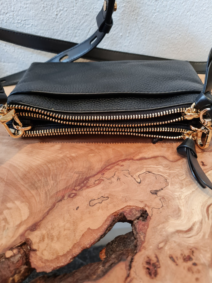 Michael Kors black crossbody bag