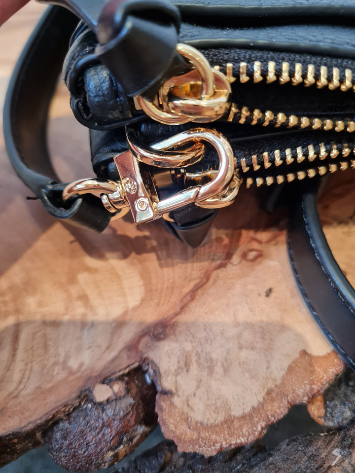 Michael Kors black crossbody bag