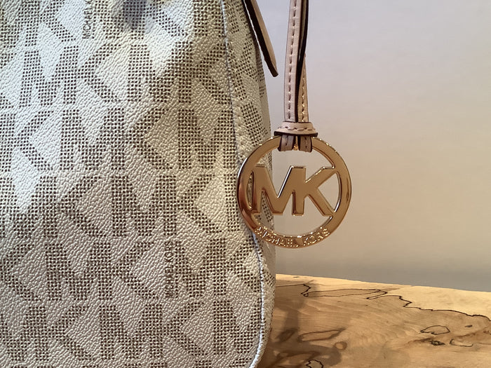 Michael Kors Cream Monogram bag