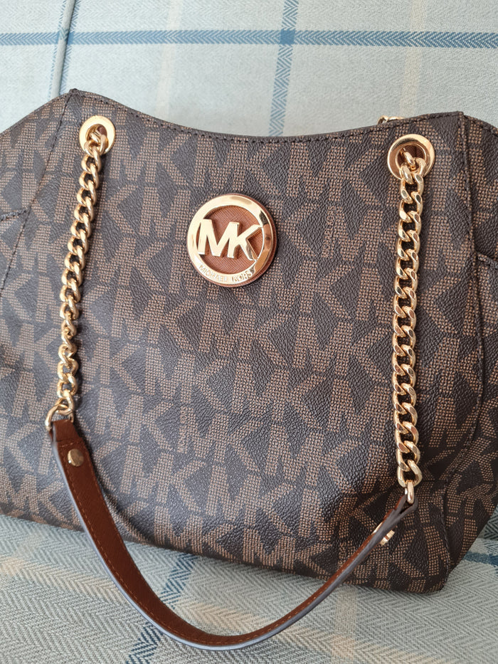 Michael Kors MK Gold Chain Bag
