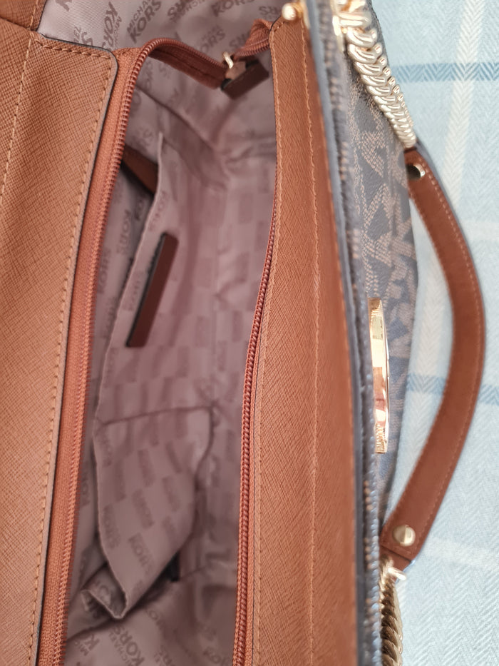 Michael Kors MK Gold Chain Bag