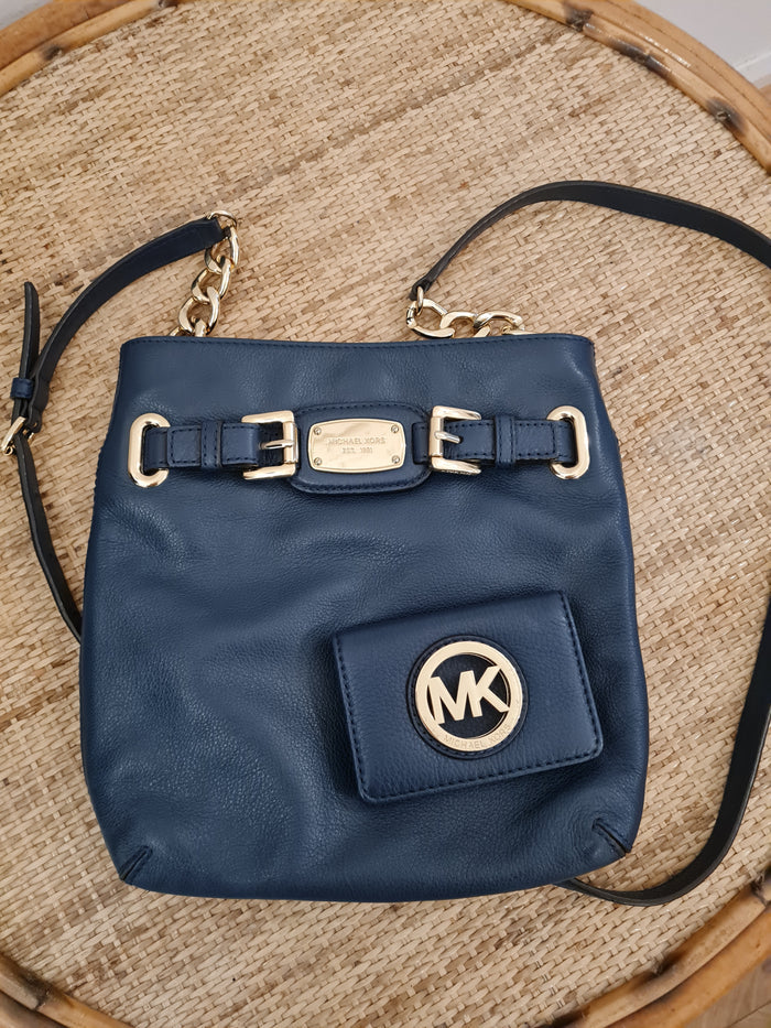 Michael Kors Navy Crossbody Bag & Purse