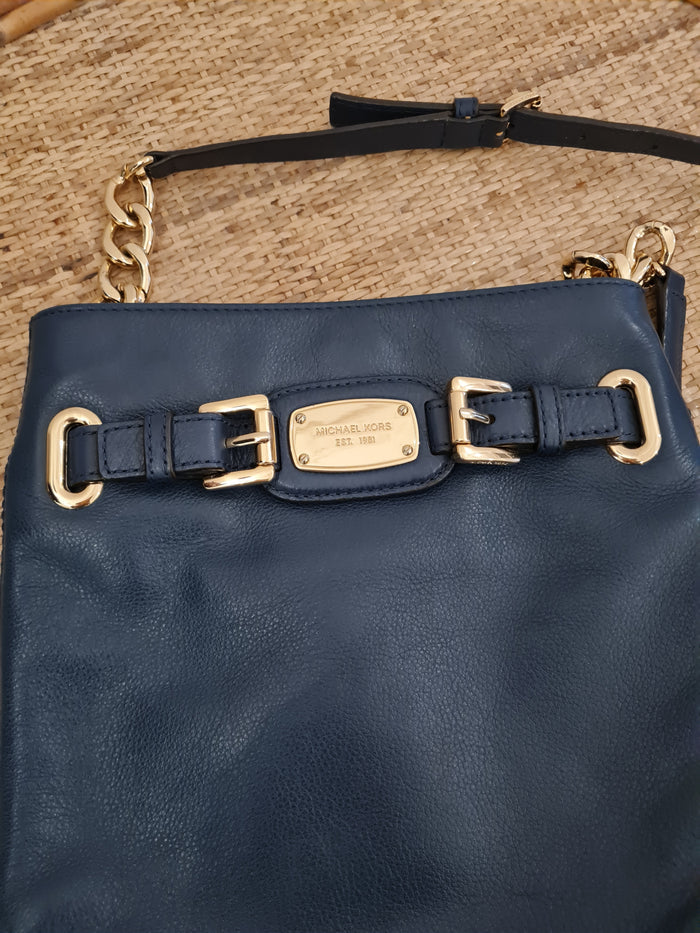 Michael Kors Navy Crossbody Bag & Purse