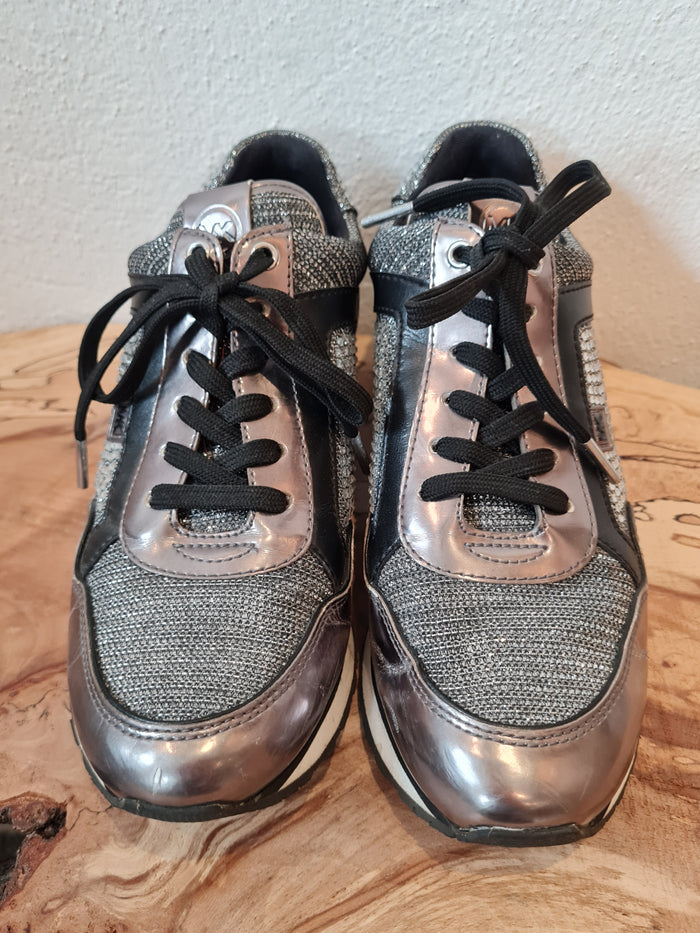 Michael Kors Pewter Trainers 4
