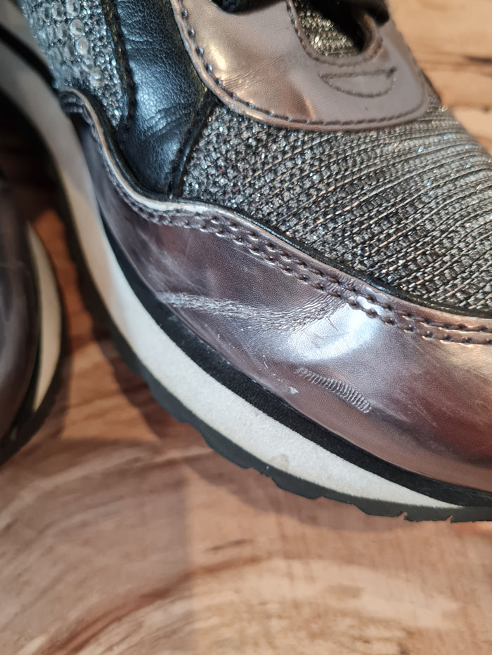 Michael Kors Pewter Trainers 4