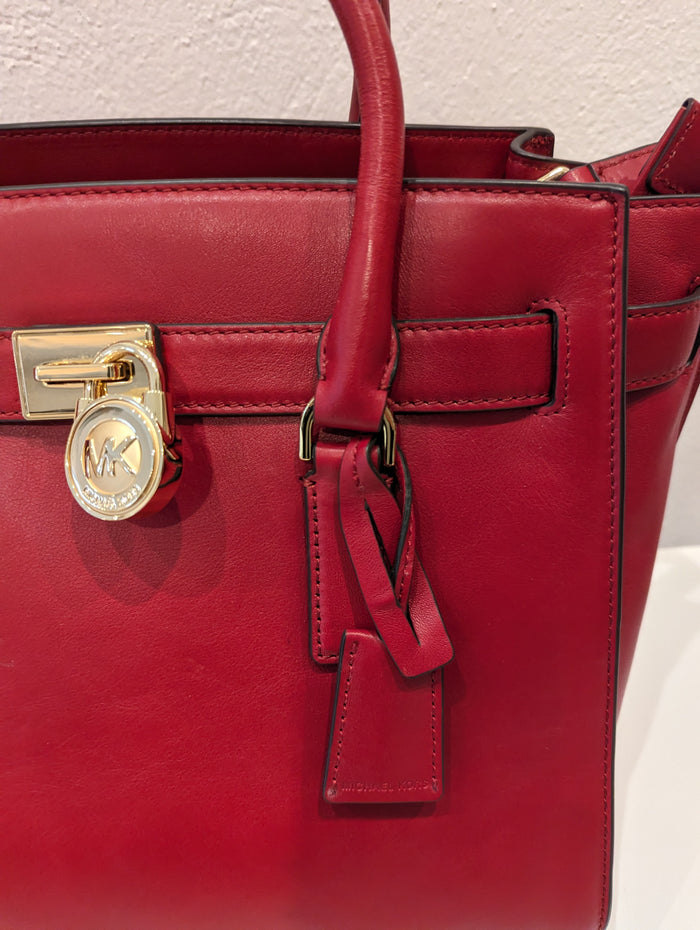 Michael Kors Red Tote Bag