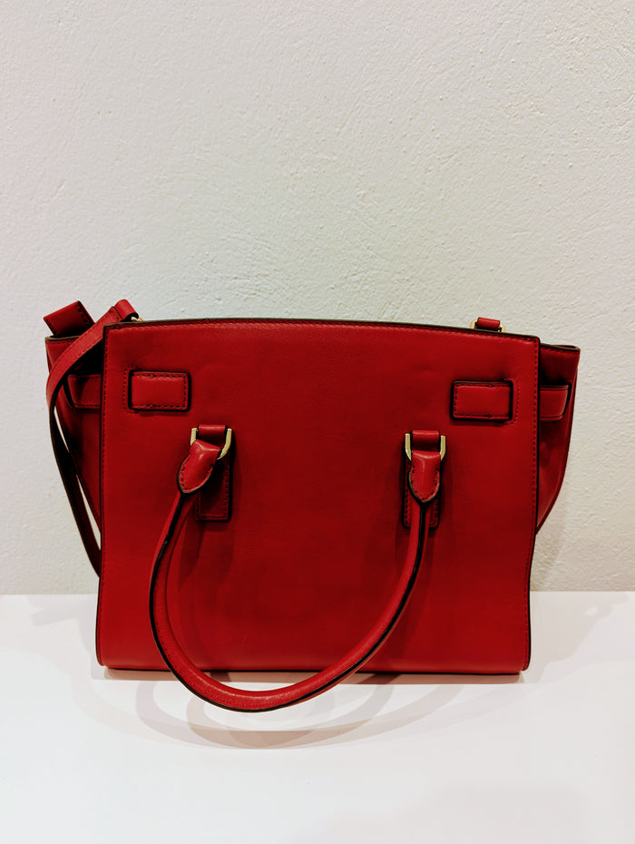 Michael Kors Red Tote Bag