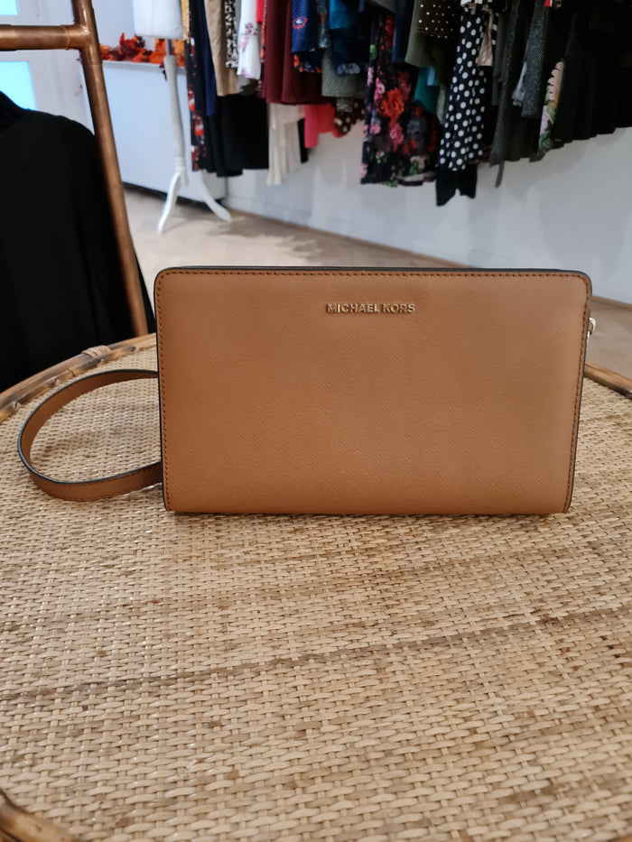 Michael Kors Sheila Tan Crossbody