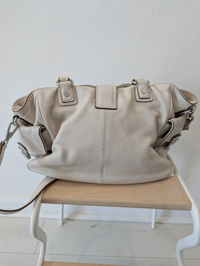 Micheal Kors Cream Bag