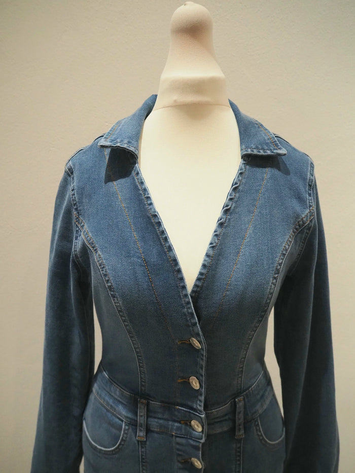 Michelle Keegan Denim Dress Size 8