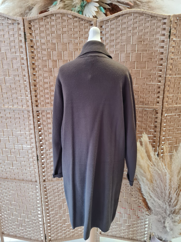 Millenium Khaki long Cardigan M