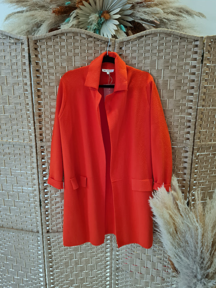 Millenium Orange long Cardigan M