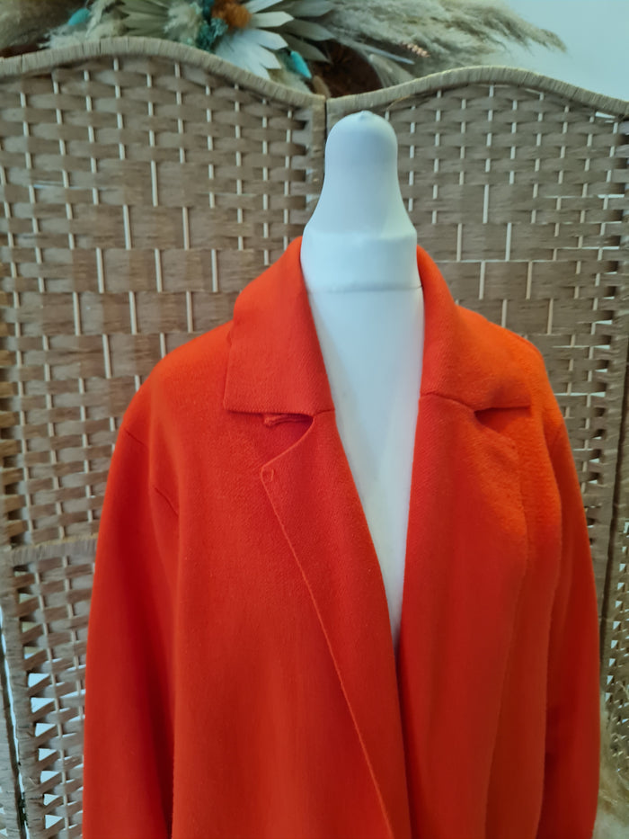 Millenium Orange long Cardigan M