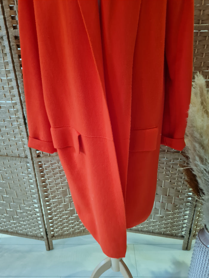 Millenium Orange long Cardigan M