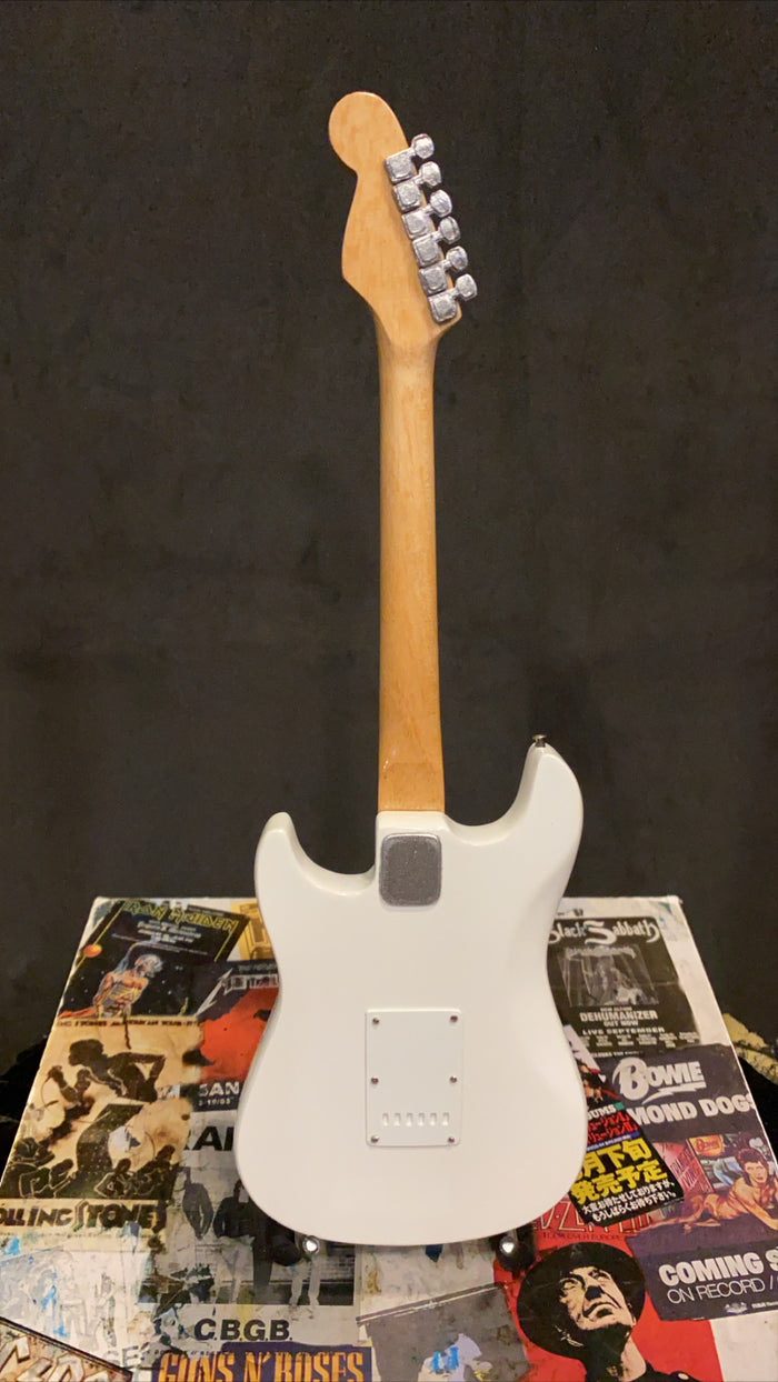 Miniature Guitar - David Bowie Stratocaster