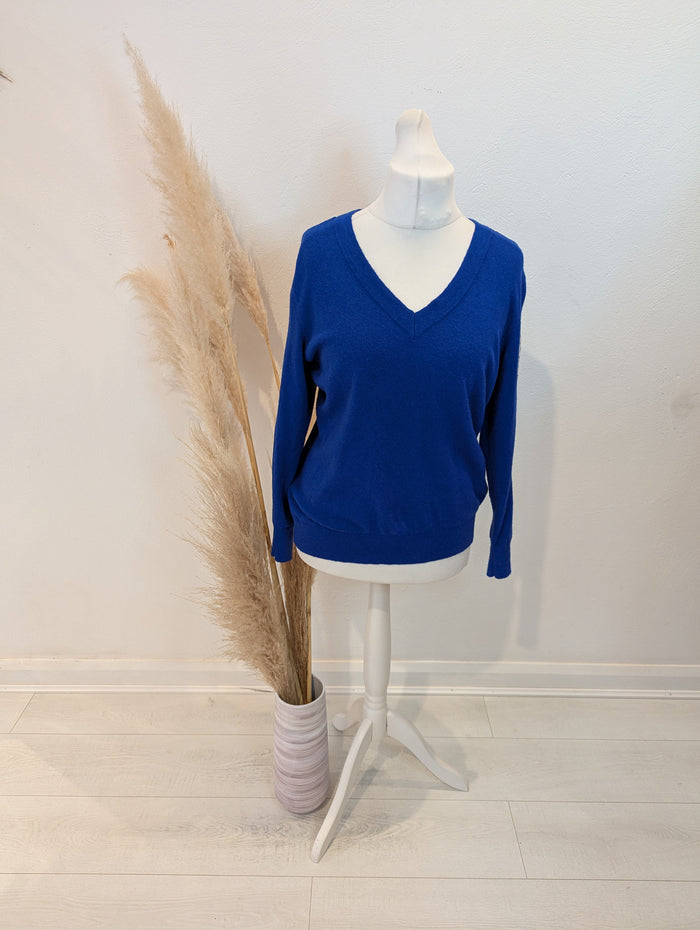 Mint Velvet Blue Jumper L