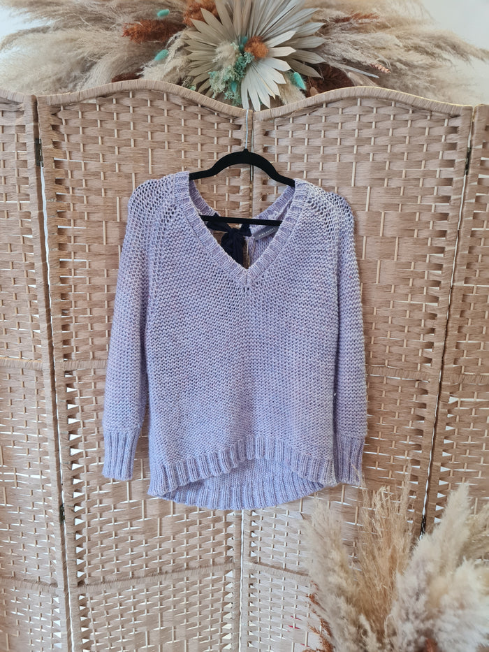 Mint velvet purple jumper XS