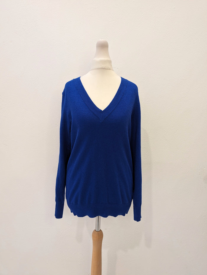 Mint Velvet Royal Blue Jumper S NWT
