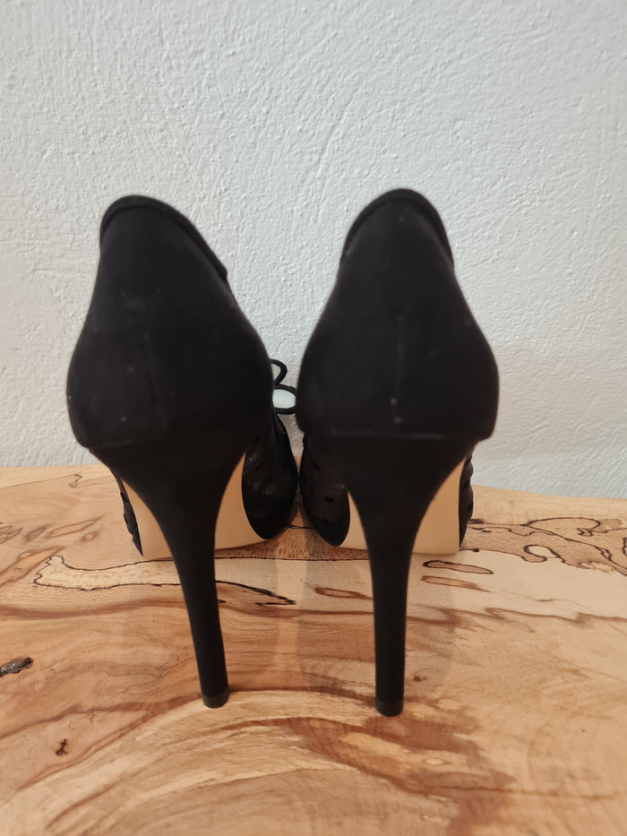 Miss KG Black Spot Heels 5 New