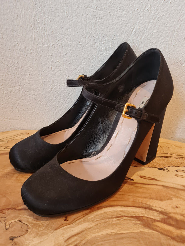Miu Miu Black Mary Janes 4