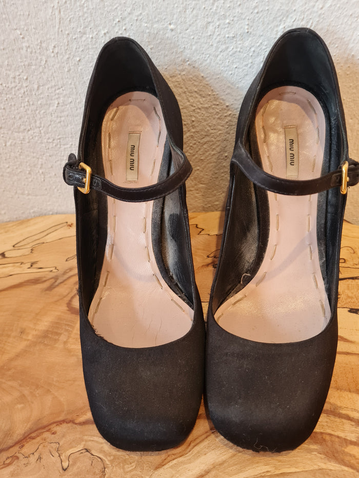 Miu Miu Black Mary Janes 4