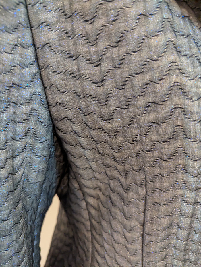 Miu Miu grey silk mix blazer 42