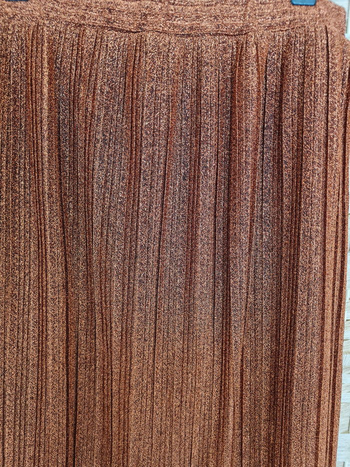 MNG Rust Glitter Skirt L