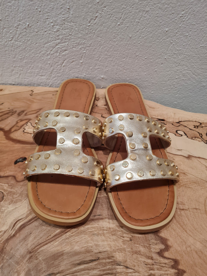 Moda Gold Slides 5