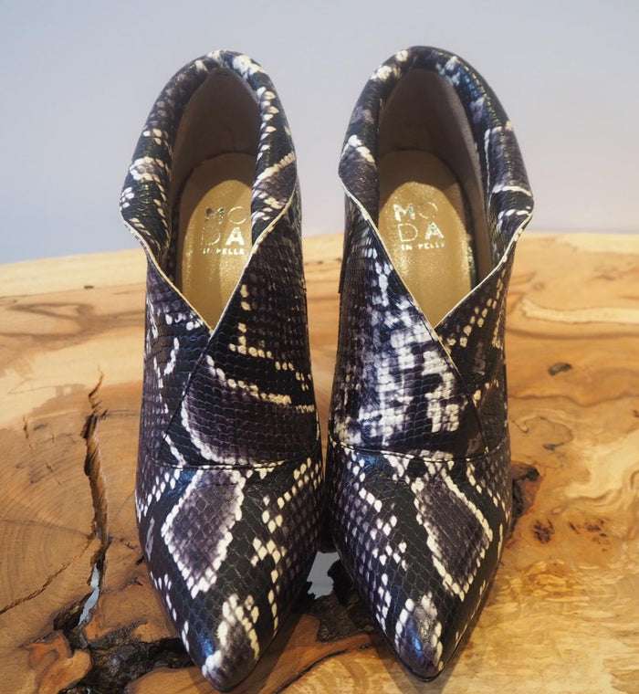 Moda In Pelle Snake Skin Shoe boots 5