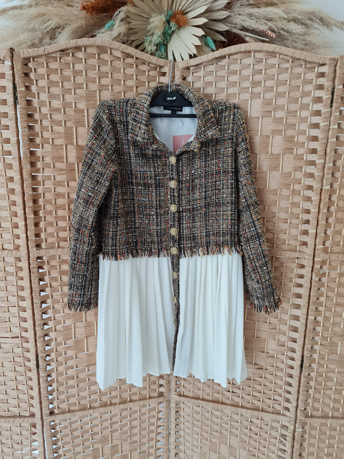 Modern Valley tweed jacket dress S