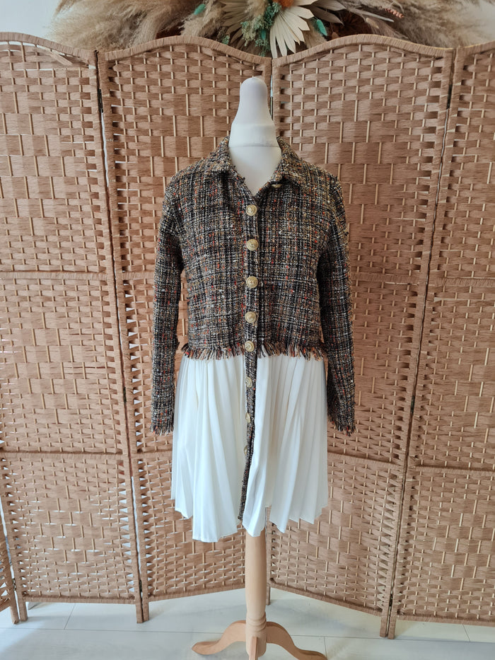 Modern Valley tweed jacket dress S